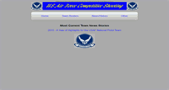 Desktop Screenshot of airforceshooting.org