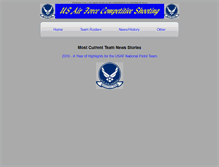 Tablet Screenshot of airforceshooting.org